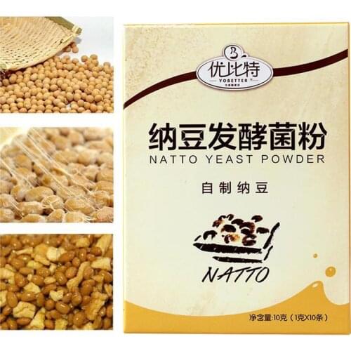 Bean strain natto bacteria powder home-made nattokinase fermentation bacteria natto powder starter