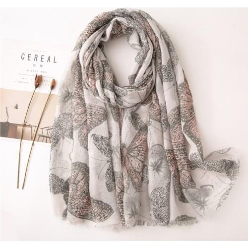 2020 New Fashion Summer Women cotton Scarf flower Beach Hijab Shawls and Wraps Female Foulard Echarpe Designer Bandana