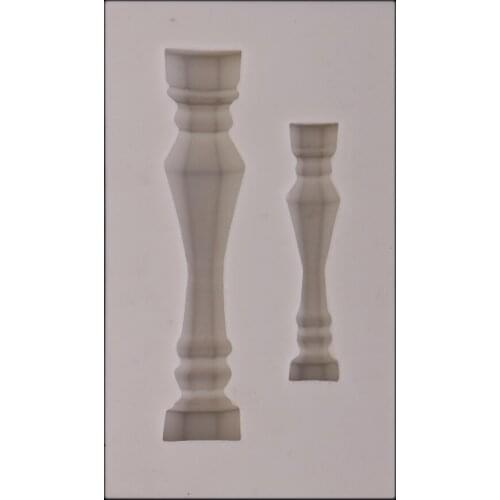 Silicone Roman Column Pillar Mold Fondant DIY Wedding Cake Stand Baking Tool