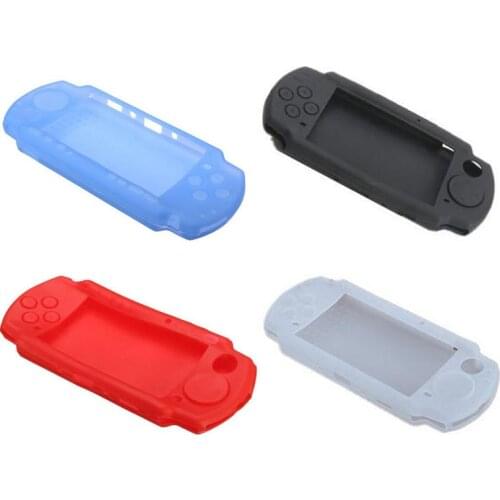 Silicone Soft Protective Cover Shell for Sony PlayStation Portable PSP 2000 2004 2008 3000 3004 3008 Console Protector Skin Case