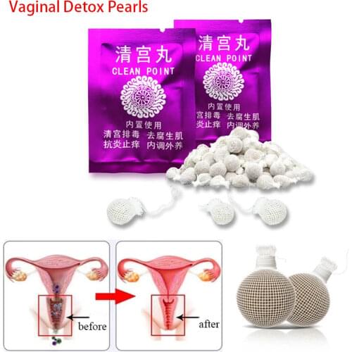 10packs Womb Detox Healing Pearls Vaginal Clean Point Tampon Feminine Hygiene Product for Women Beautiful Life