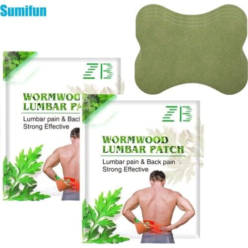 12Pcs Herbal Wormwood Lumbar Pain Relief Patches Knee Arthritis Shoulder Neck Plaster Muscle Joint Back Pain Sticker Keep Warm