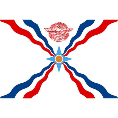 90*150cm Assyrian flag syria banner
