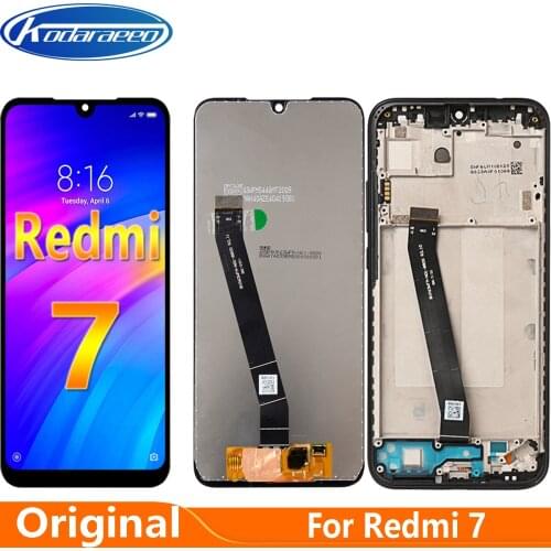 Original Screen For Xiaomi Redmi 7 LCD Display Touch Digitizer Screen Replace For Redmi7 LCD Glass M1810F6LG M1810F6LH M1810F6LI