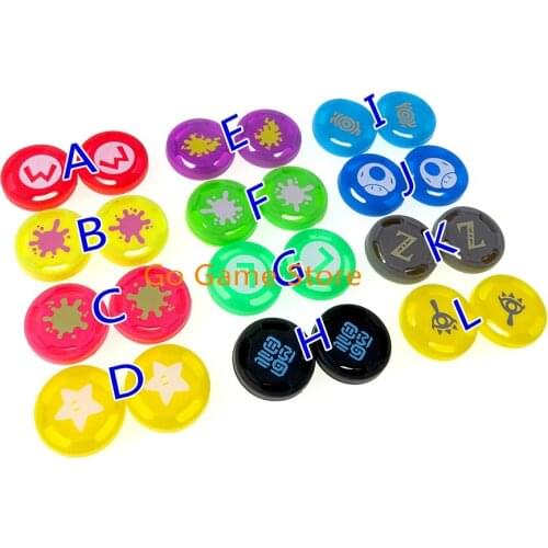 40pcs for PS4 PS3 PS2 XBOX360 Controller Sticks Cap Skin Sticks Cap Silicone Analog Thumb Grips Caps