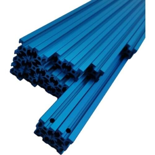 Funssor VORON 2.4 3d Printer Misumi HFSB5-2020 blue anodized extrusion Frame Kit Blind Joints for VORON 2.4 VORON EXTRUSIONS