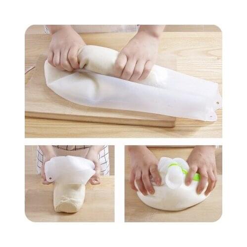 Cooking Pastry Tools Soft Silicone Preservation Kneading Dough Flour-mixing Bag Kitchen Gadget Accessories Bakery Tools