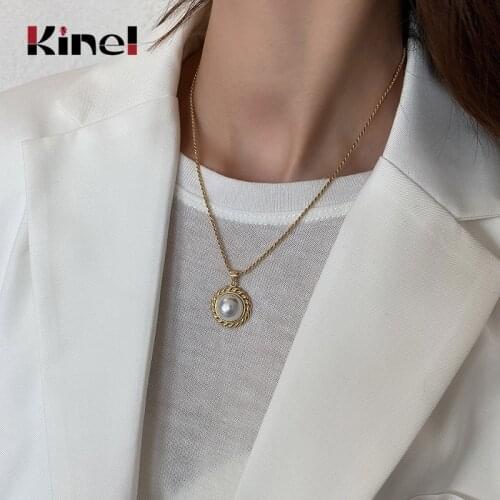 Kinel Pearl Necklaces For Women