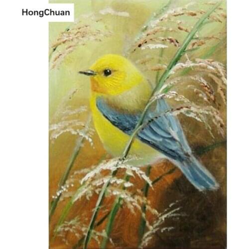New Year 5D DIY square/round diamond painting cute bird cross stitch mosaic Christmas diamond embroidery home decoration gift