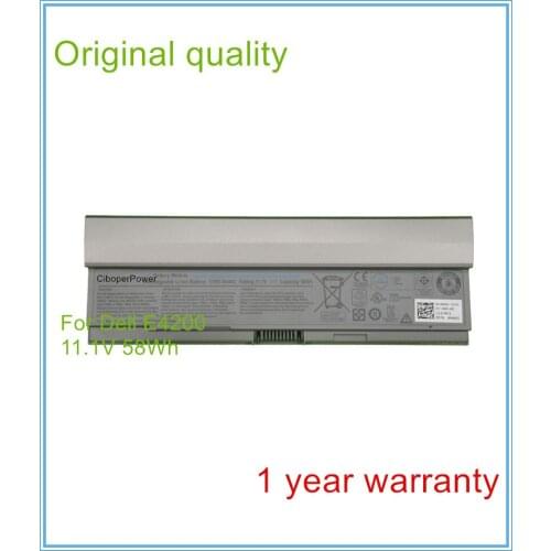 11.1V 58WH 6 cell New Original Battery E4200 For E4200 Series W343C W346C Y082C Y084C Y085C F586J R331H R640C