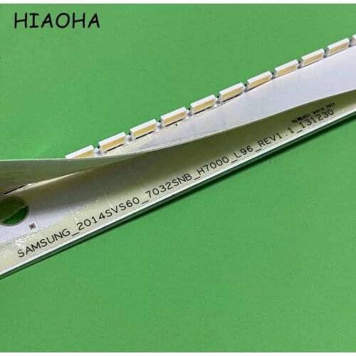 Original 2pcs/set LED Backlight Strip For Samsung_2014SVS60_7032SNB_H7000_L96 REV1.1 Samsung_2014SVS60_7032SNB_H7000_R96 REV1.1
