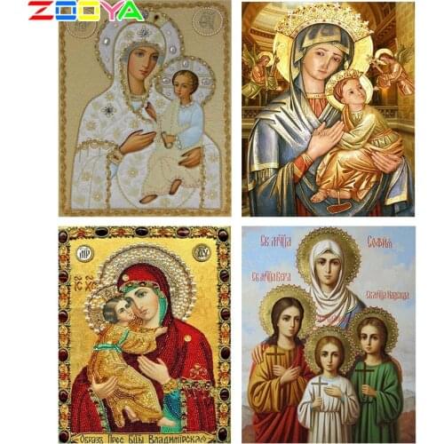 Full Diamond Mosaic Religious Faith Div Abstract Art Diamond Painting Shaped Diamond Embroidery Diamond Art Home Decoration Lx82