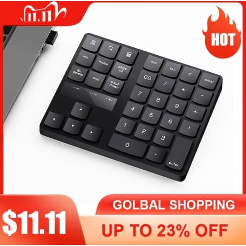 Portable Digital Keyboard Mini Numeric Keypad USB Number Pad For IOS Android Laptop PC Accessories