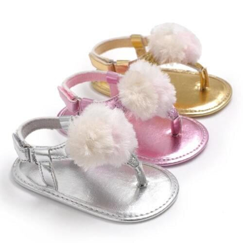 Baby Casual Shoes Infants Baby Girls Princess Summer Newborn Prewalker Girl Slip-on Flat Shoes