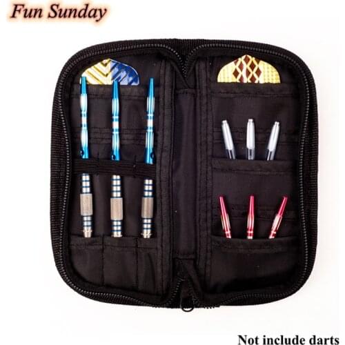 Dart Storage Bag 1 Set Darts Accessories Carry Case Wallet Pockets Holder Bag Storing Bag Black Durable