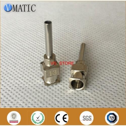 High Quality 0.5 Inch Tip Length 13G All Metal Tips Blunt Stainless Steel 12Pcs Dispensing Syringe Needle Tips 1/2 Inch