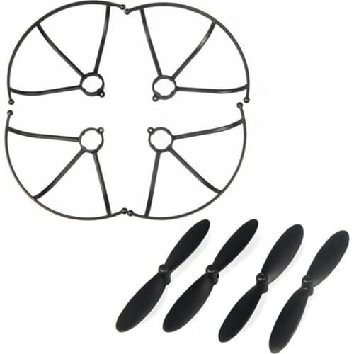 Propeller Guard Protection Cover Foldable Propeller Props Blades Set for LS-MIN Mini Drone RC Quadcopter Spare Parts