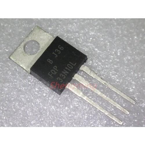 10PCS FQP33N10L TO-220