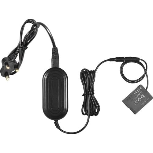 Andoer DMW-AC8 AC Power Adapter Supply Camera Charger + DMW-DCC8 DC Coupler Kit for DMC-FZ200 FZ1000 GH2 G5 G6 G7 etc