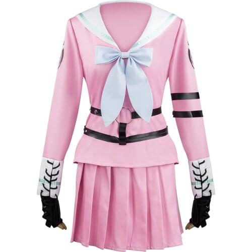 Anime Cosplay Miu Iruma Costume Danganronpa V3:Killing Harmony Women Suit Halloween for Women Dress Suit Carnival Sets