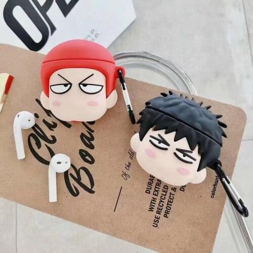 Little boys wireless bluetooth earphone protective sleeve for AirPods 2 silicone earphone protective sleeve