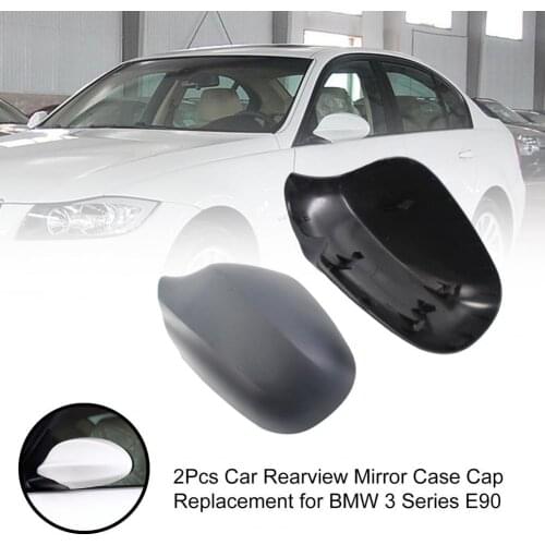 2Pcs Car Rearview Mirror Case Cap Replacement 51167205292 51167205291 for BMW 3 Series E90 Tire Repair Tools Accessories