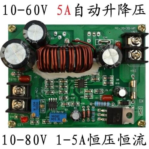 DC-DC DC Adjustable Boosting Constant Current Charging Regulator Module 10-60V to 10-80V 300W