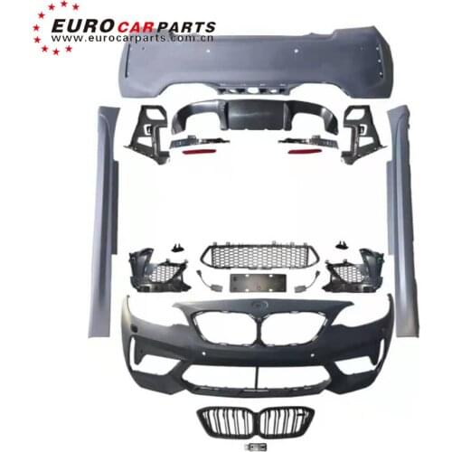 Body Parts For Cars 2 Series F22 M2c Automobiles Body Parts Bodykits With Front Bumper Rear Bumper Grille Side Skirts