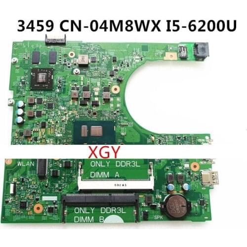 FOR Dell inspiron 3459 3559 motherboard 4M8WX 04M8WX I5-6200U 14236-1 100% Test ok