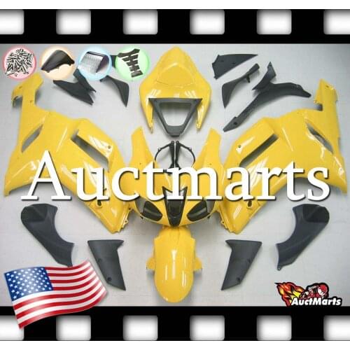 For Kawasaki Ninja ZX6R 2007 2008 07 08 Injection Plastic Fairing Kit (P/N:3i34)