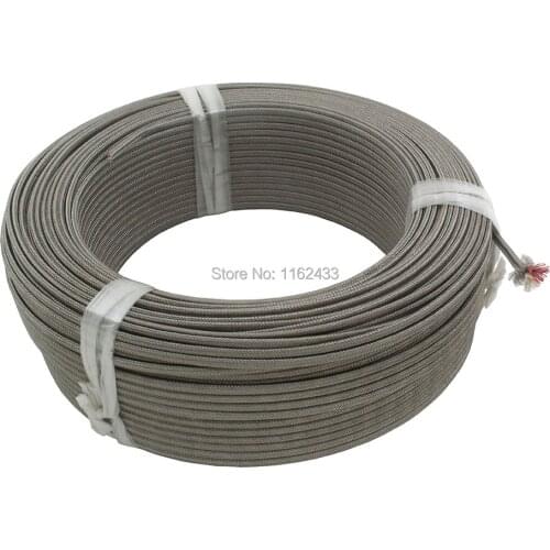 FTARE01 100m/1 roll S R K type thermocouple extension wire compensation wire cable for S/R K type thermocouple