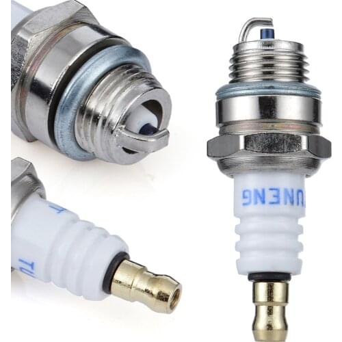 Lawn Mower Spark Plug Garden Lawnmower Chainsaw Spark Plug Engine Accessories for Chainsaw Replacement Parts