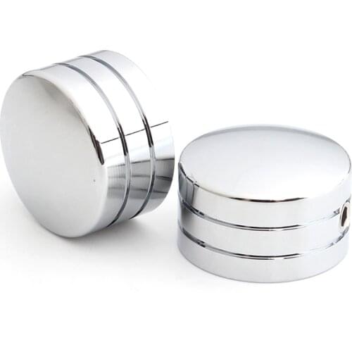 Chrome Spark Plug Head Bolt Cap Cover Screw Caps Trim Motor For Harley Twin Cam Sportster 883 1200 Touring -Big Twin 1340 Evo