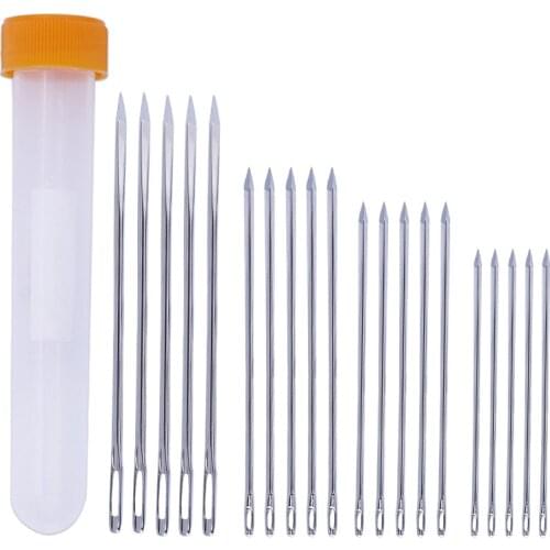 DIY Leather Triangular Needles Fur Special Stainless Steel Shaped Pin Stitch Needlework Sewing Needles Supplies