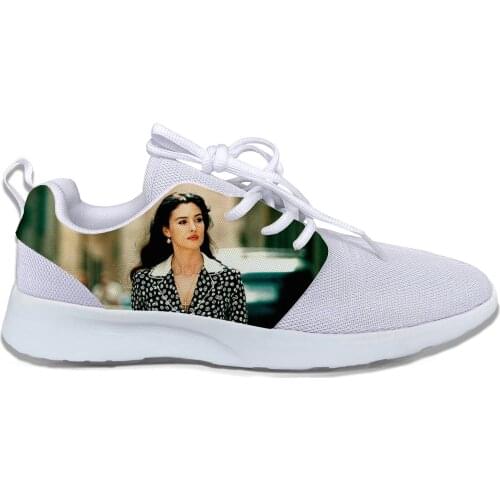 2019 Hot Cool Fashion Pop Funny New Summer Sneakers Handiness Casual Shoes 3D Printed For Men Women Monica Anna Maria Bellucci