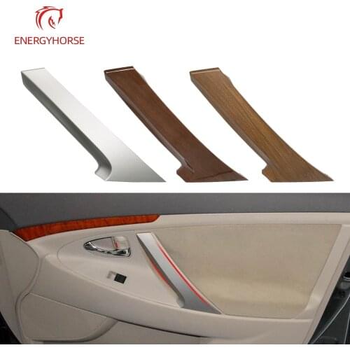 Interior Door Inner Panel Handle Pull Trim Cover Car Inner Door Auto Interior Elements for Toyota Camry 2006-2011