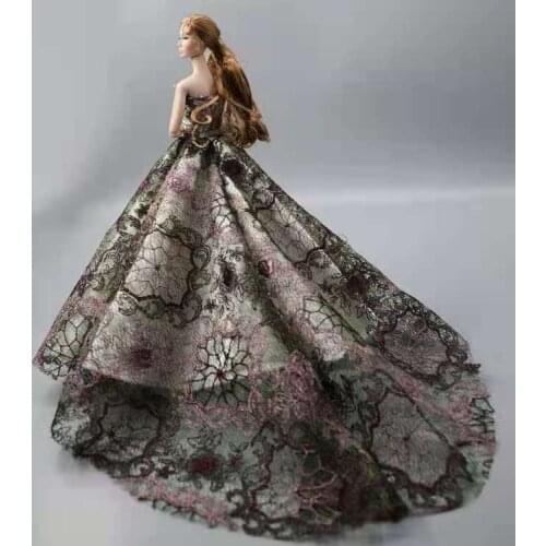 Fashion 1/6 BJD Clothes For Barbie Doll Clothes Outfits Wedding Dresses Princess Party Gown 11.5" Dolls Accessory Baby Toy Gifts