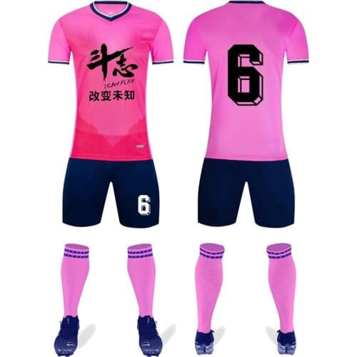 New 2021 Mens Kids Soccer Jerseys Set Survetement Football Boys Women Running Training Uniforms Team Blank Sports Clothes Print