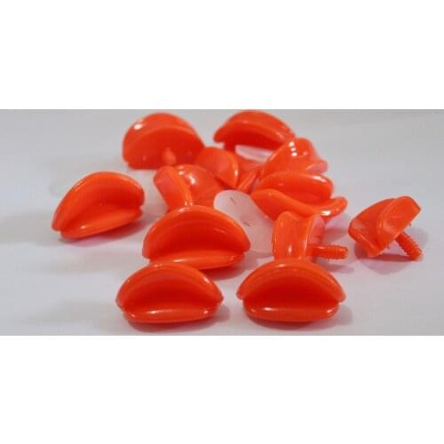 New 42x22mm/47x25mm plastic toy mouth animal duck mouth & hard washer for diy plush doll findings--50pcs/lot