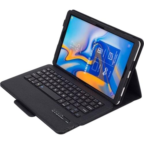 For Samsung TAB A T590 Bluetooth Keyboard Case for T595C Leather Case 10.5" T597 Tablet Support Bracket