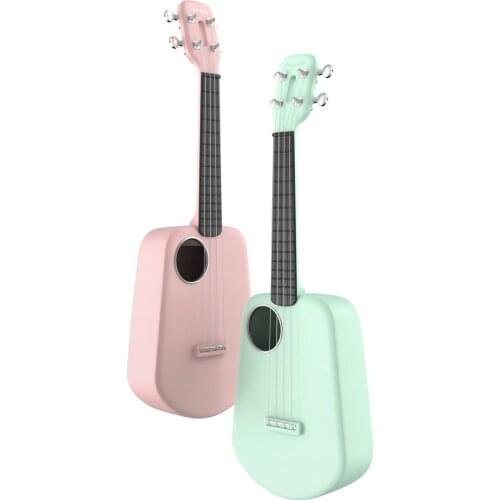 Populele 2 Smart Guitar Ukulele Concert Soprano from Xiaomi LED Wireless Ukulele 4 Strings 23 inch Acoustic Electric Guitar Uke