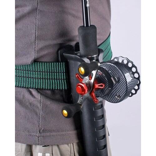 Belt Rod Holder Portable Pole Inserter Fishing Rod Pesca Multi-function Rack Fishing Rod Quick Belt Holder Accessory Rods Rack