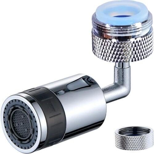 720 Degrees Universal Splash Filter Faucet Spray Head Anti Splash Filter Faucet Movable Kitchen Tap Water Saving Nozzle Sprayer