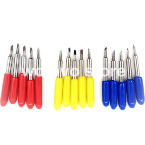 15pcs 30/45/60 degrees Roland Cricut Cutting Plotter Vinyl Cutter Knife Blades