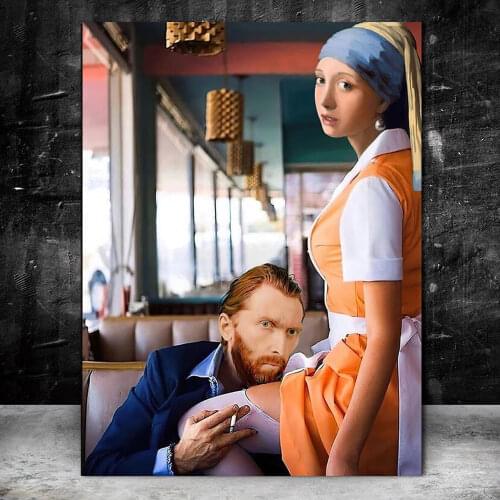 Modern Sexy Girl Canvas Paintings And Prints Wall Art Fashion Figure David Posters For Living Room Decoration No Frame Cuadros