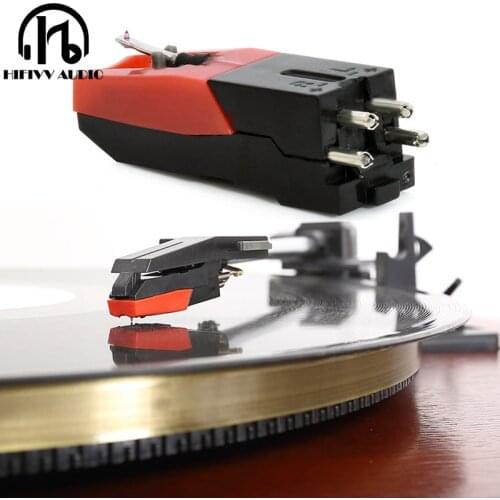 Turntable Stylus Needle of Turntable Record Player Gramophone Accessories MM Magnetic Cartridge Stylus with LP Vinyl Needle