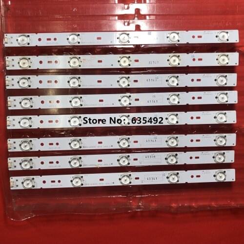 1set=8pieces for 39E350E 39E320W 39E5CHR led backlight 5800-W39001-2P10 VER1.0 02K01462A screen RDL390HY