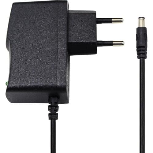 1PCS US EU High quality With IC Chip AC DC 6V 1A 1000mA 100V-240V Switching Power Supply Adapter Charger 5.5mm x 2.5mm 2.1mm