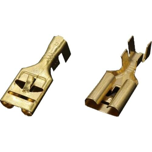 50 PCS DJ621-E9.5x1.2C / 9.5 Terminal Block 70A High Current Automotive Relay Terminals 9.5 Series