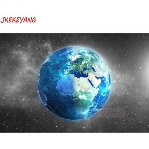 5D Diy diamond painting Earth Diamond Mosaic sale Rhinestone Embroidery cross stitch Y3899